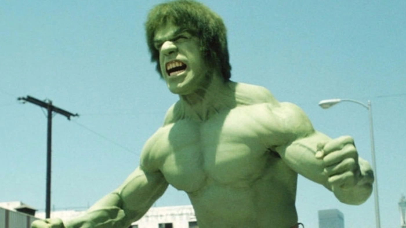 Lou Ferrigno as Hulk in The Incredible Hulk television series on CBS